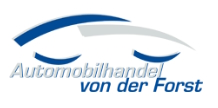 Automobilhandel von der Forst